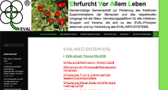 Desktop Screenshot of evalww.com